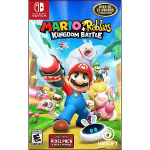 【北米版】 Switch ソフト MARIO + Rabbids KINGDOM BATTLE マリオ + ラビッツ キングダム バトル 海外版 2-022017090301