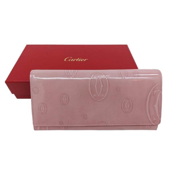 Cartier カルティエ「未使用品」L3000785 ハッピーバースデー レディース 二つ折り長財...