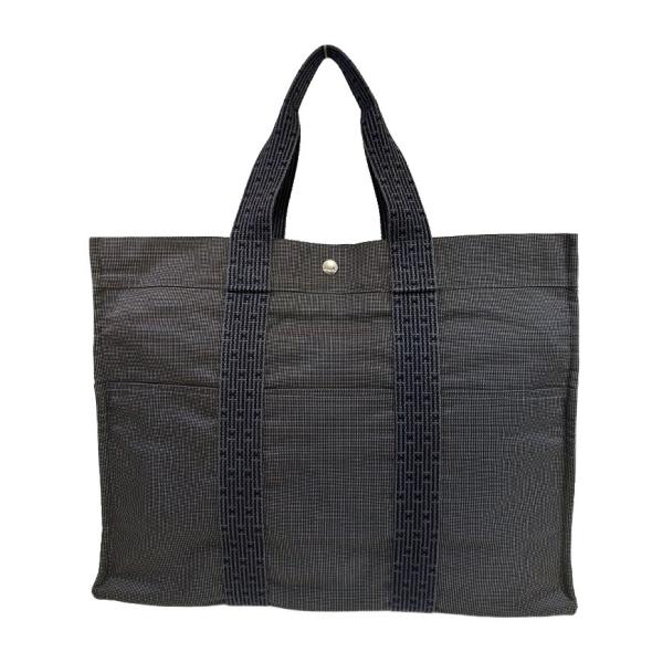 HERMES エルメス「未使用品」エールライン GM キャンバス トートバッグ グレー （5029）