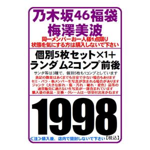 乃木坂46 公式生写真 梅澤美波 約3コンプ（ランダム×2＋個別セット×1）入り福袋