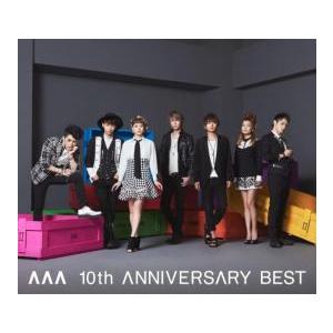 ケース無::AAA 10th ANNIVERSARY BEST 通常盤 2CD レンタル落ち 中古