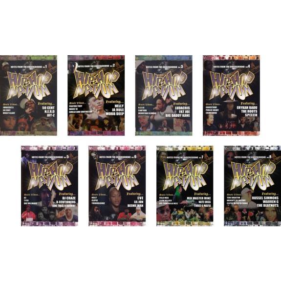 ケース無::HIPHOP NATION 全8枚 1、2、3、4、5、6、7、8【字幕】 セット 中古...