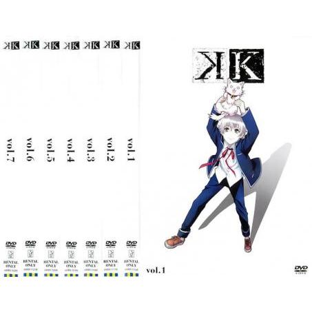 ケース無::【ご奉仕価格】bs::K 全7枚 第1話〜第13話 レンタル落ち 全巻セット 中古 DV...