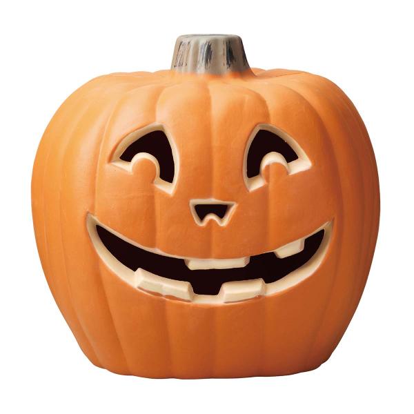 秋の装飾 ハロウィン 飾り 店舗・自宅兼用 LEDビッグパンプキンランタン 1個 幅57×奥行44×...