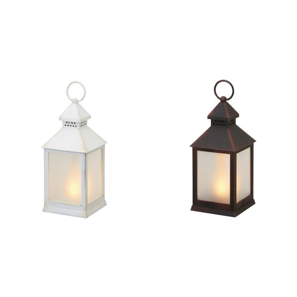 秋の装飾 ハロウィン 飾り 店舗・自宅兼用 イルミネファイヤーLEDランタン 小 1個 幅10.5×...