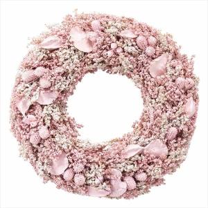春の装飾 桜 さくら 飾り 飾り付け 店舗 スリランカリース 1個 直径32×奥行6.5cm ひも付き