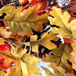 秋の装飾 紅葉 玄関 壁掛け 飾り 造花 店舗...の詳細画像2