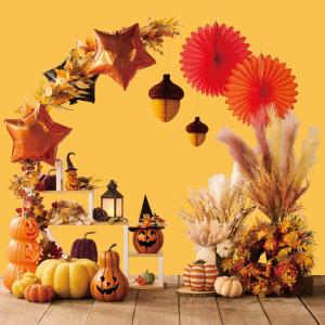 秋の装飾 紅葉 玄関 壁掛け 飾り 造花 店舗...の詳細画像3