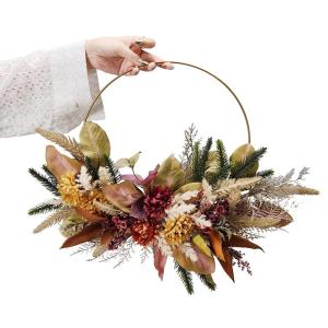 秋の装飾 紅葉 玄関 壁掛け 飾り 造花 店舗...の詳細画像1