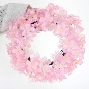 春の装飾 桜 さくら 玄関 壁掛け 飾り 造花...の詳細画像1