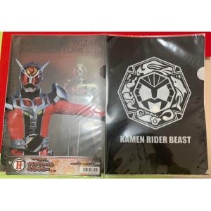 商品 仮面ライダー ウィザード クリアファイル ステッカー 一番くじ