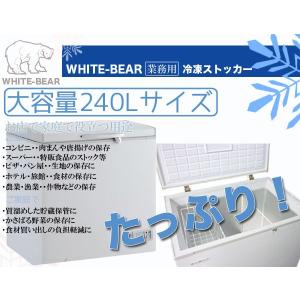 冷凍ストッカー  大容量240L 7段階調節 １年保証 貯蔵 業務用 店舗用 ###ストッカWBST-250☆###｜otakaratuuhann-sp