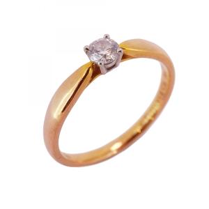 TIFFANY&Co. 【5jcb0679】ティファニー リング ナロー K18YG イエロー  