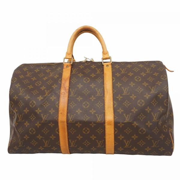 【5mb1924-h】ルイヴィトン ボストンバッグ モノグラム キーポル50 M41426 ブラウン...