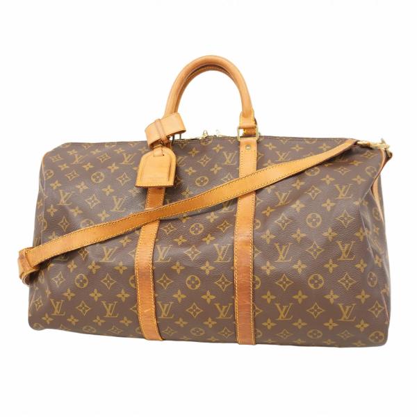 【5od3213】ルイヴィトン ボストンバッグ モノグラム キーポルバンドリエール50 M41416...