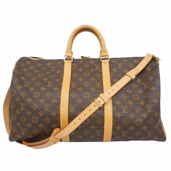 【5od3559-h】ルイヴィトン ボストンバッグ モノグラム キーポルバンドリエール50 M414...