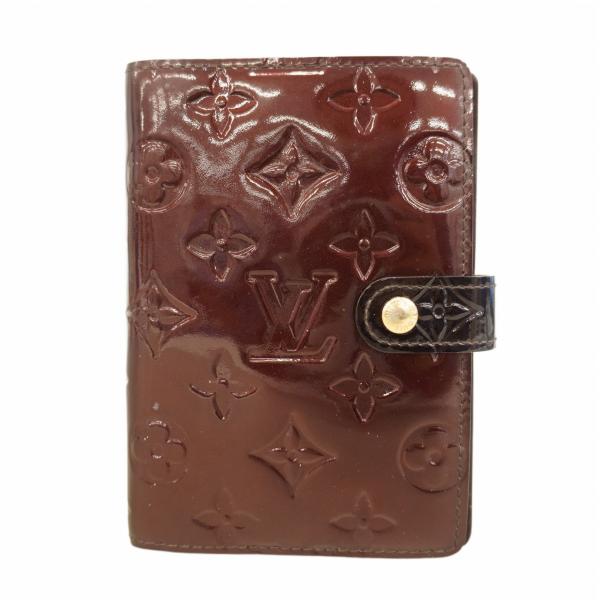 【6cd4666】ルイヴィトン 手帳カバー ヴェルニ アジェンダPM R21026 アマラント【中古...