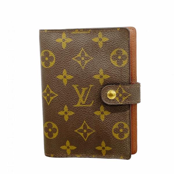 【6cd5491】ルイヴィトン 手帳カバー モノグラム アジェンダPM R20005 ブラウン【中古...
