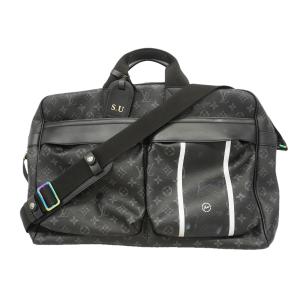 ★最終価格 【6hd2992】ルイヴィトン ボストンバッグ モノグラム・エクリプス フラッシュトラベルバッグ M43412 フラグメントデザイン