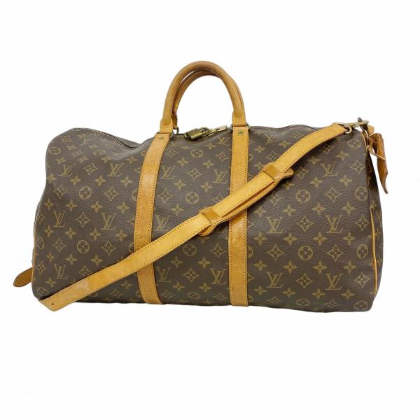 【5oc1618】ルイヴィトン ボストンバッグ モノグラム キーポルバンドリエール50 M41416...