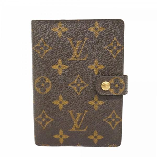 【6cd4307】ルイヴィトン 手帳カバー モノグラム アジェンダPM R20005 ブラウン【中古...