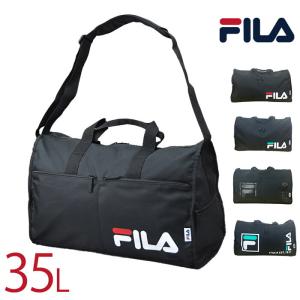 FILA フィラ ボストンバッグ トラベルボストン 35L 1泊 2泊 大容量    軽量  男女兼用 学生 修学旅行 林間学校 宿泊学習 部活  fib23iy4151【送料無料】｜otakeno-bag