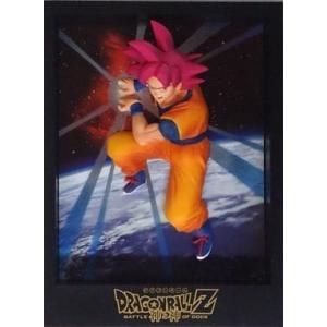 超サイヤ人ゴッド 立体ウォールフィギュア 「DVD ドラゴンボールZ 神と
