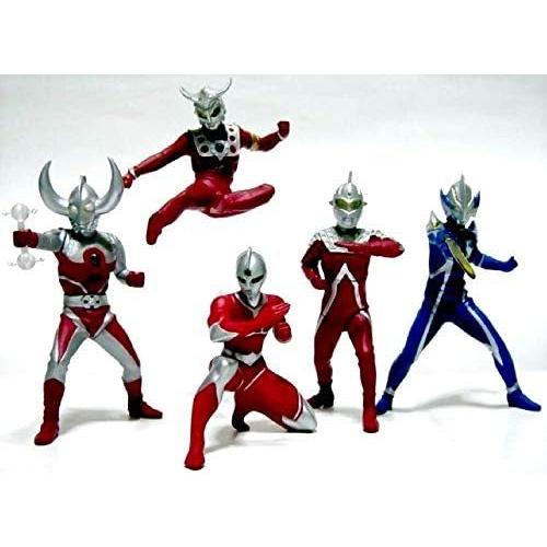 ガシャポン　アルティメットソリッド ウルトラマン4 　ノーマル5種セット