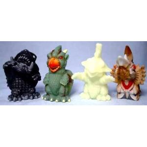 タイムカプセル地球堂 ガメラ 指人形 5種セット (ノーマル版) : 御宅家