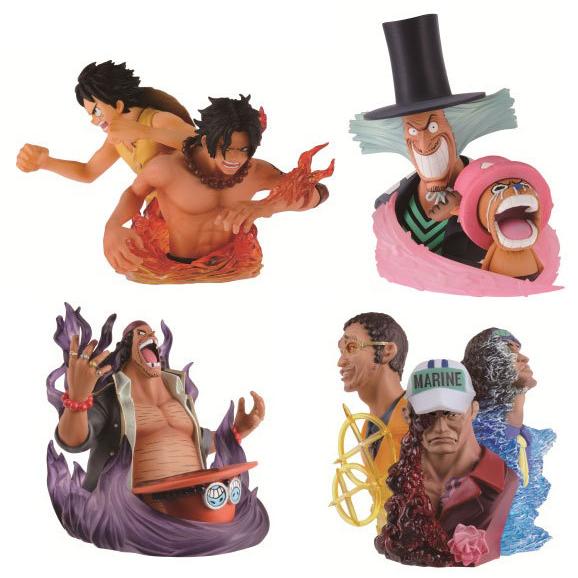 一番くじ ワンピースメモリーズ　F賞 クリエイションズフィギュア　全4種セット