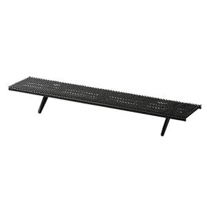 サンワダイレクト ディスプレイボード モニター上ラック 幅60cm 奥行12.7cm 耐荷重5kg 滑り止めシート付き 100-MRSH001