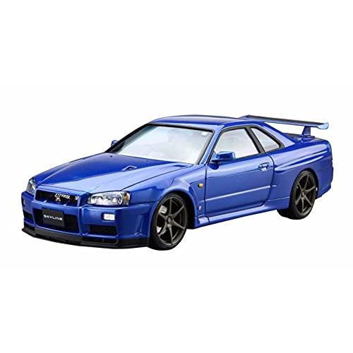 青島文化教材社 1/24 ザ・モデルカーシリーズ No.8 ニッサン BNR34 スカイラインGT-...