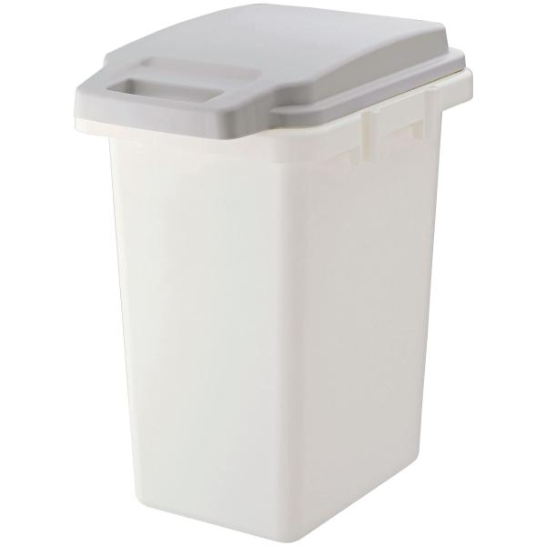 リス 日本製 ゴミ箱 フタ付き 抗菌 ペール 防臭 33JS グレー 33L