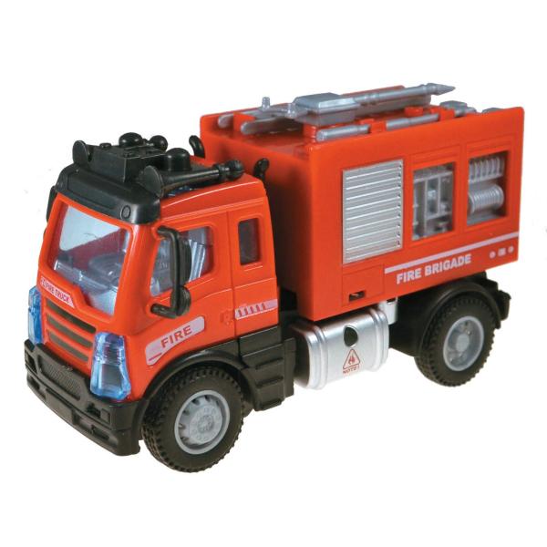 童友社 1/64 R/Cカー はたらく車両ミニ 化学消防車 27MHz 電動ラジオコントロール WT...