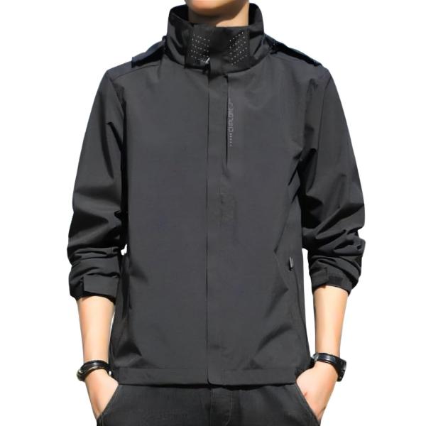 [ベンケ] 【軽くて、風を通さない】 アウトドア ジャケット 登山服 マウンテンパーカー 防寒 防風...