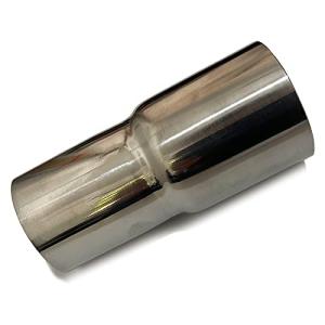 スラッシュカットサイレンサー マフラー チタンブルー50.8mm/ 50.8パイ