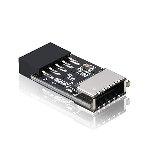 EZDIY-FAB USB 2.0 内部ヘッダー (9 ピン) から USB 3.1/3.2 Typ...