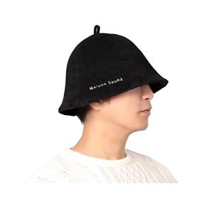 [Maison Sauna] サウナハット 【髪の傷み防止】 のぼせ防止 タオル生地 洗濯簡単 メンズ レディース サウナグッズ おしゃれ