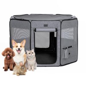 PETTOM ペットサークル 犬 サークルケージ DIY 12枚 16枚 接続式 簡単