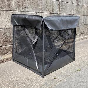 カラスよけ 折りたたみゴミネットボックス ( 1個 ) : 爽快ドラッグ