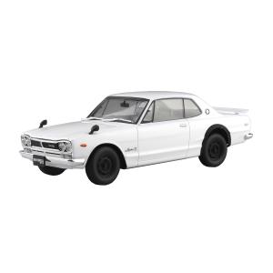 青島文化教材社(AOSHIMA) 1/24 楽プラ スナップカーシリーズ KPGC10 スカイライン...