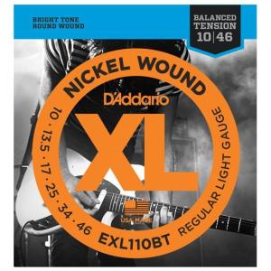 エレキギター弦 ダダリオ EXL110BT D'Addario Balanced Tension レギュラーライト