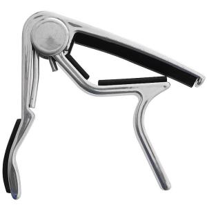 ギター用カポタスト ダンロップ DUNLOP TRIGGER ACOUSTIC GUITAR CAPO 83CN Curved Nickel