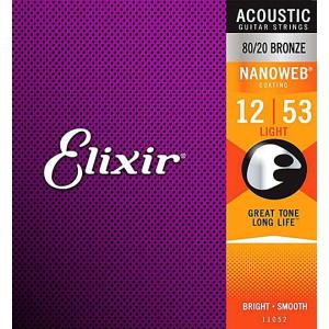 エリクサー アコギ 弦 012-053 ライト ゲージ Elixir Light