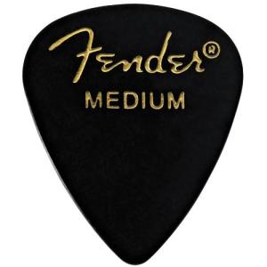 ピック 12枚セット Fender CLASSIC PICKS 351 SHAPE Medium Black フェンダー ピック ミディアム ティアドロップ｜otanigakki