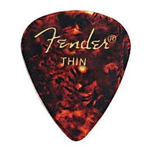 ピック 12枚セット Fender CLASSIC PICKS 351 SHAPE Thin Tor...