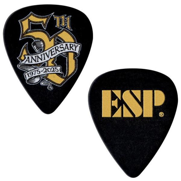 【ピック5枚セット】ESP PT-50th Anniversary 50周年ロゴ ピックティアドロッ...