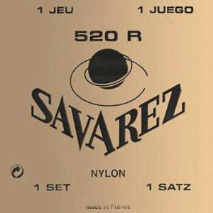 クラシックギター 弦 サバレス SAVAREZ 520R ピンクラベル 1セット