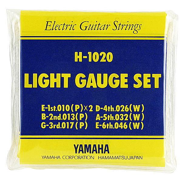 ヤマハ エレキギター弦 セット ライトゲージ YAMAHA H1020 Light Gauge 10...