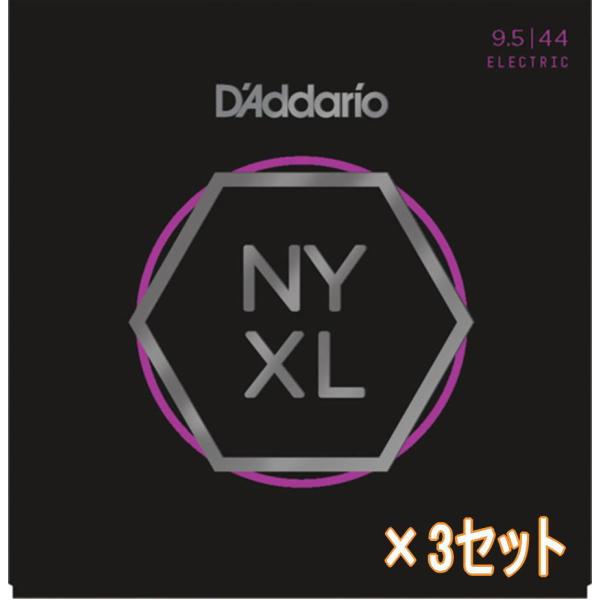 【3セット】D&apos;Addario NYXL09544 Super Light Plus ダダリオ エレ...